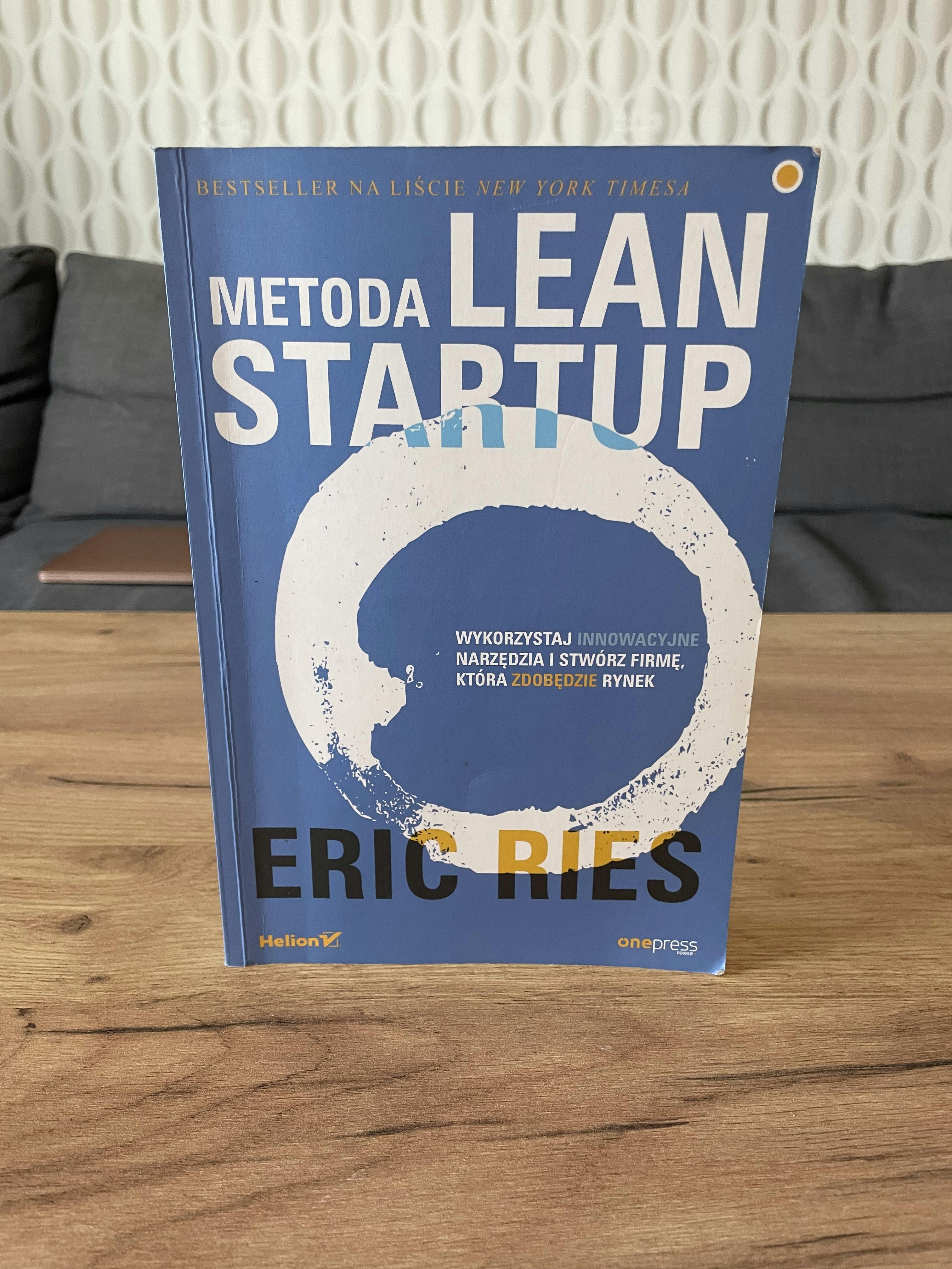 Picture of Książka "Metoda Lean Startup". Autor: Eric Ries
