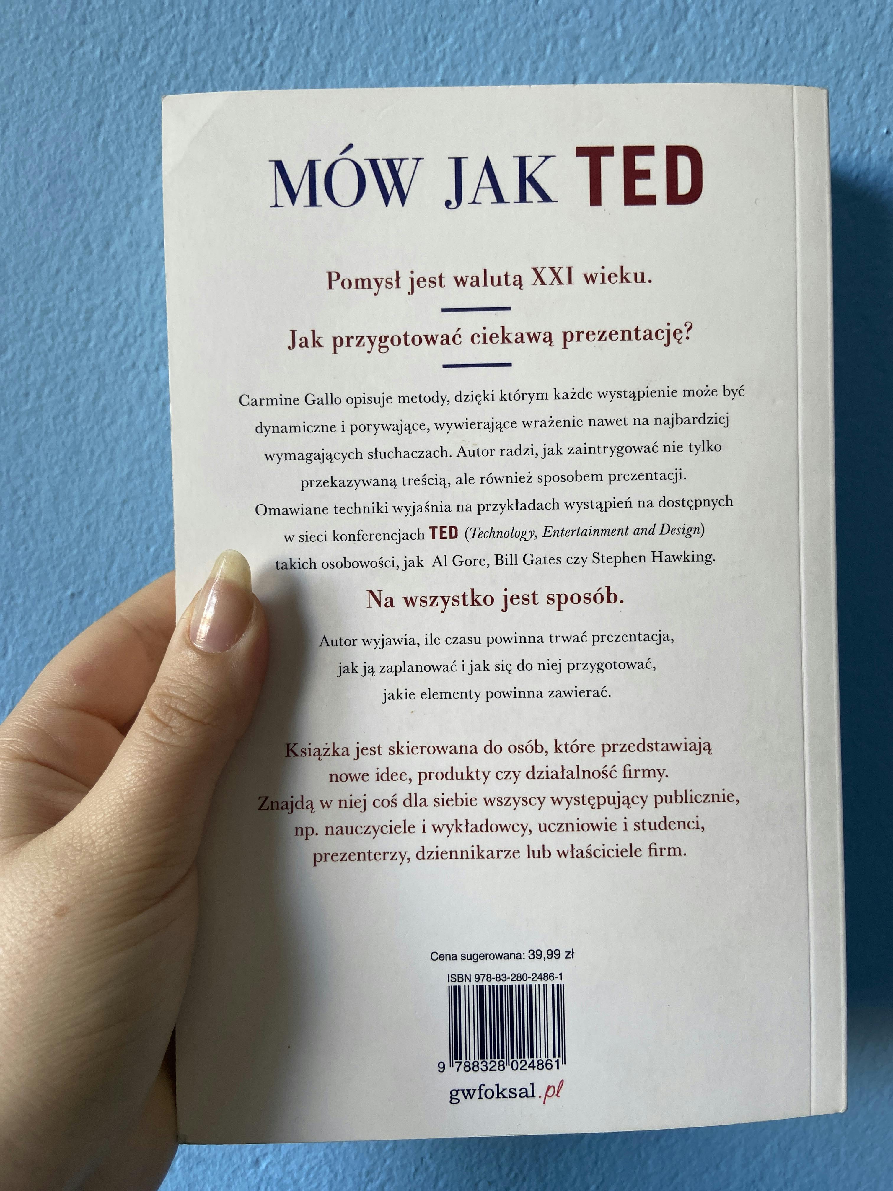 Picture of Mów jak Ted
